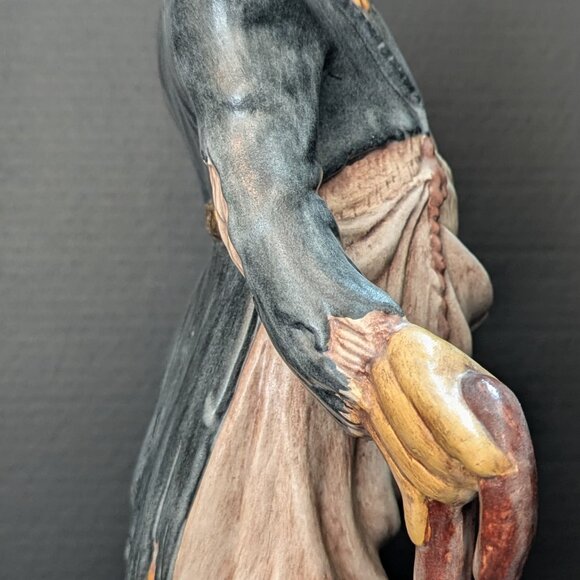 Vintage Irene Smith 1963 Signed Large‎ Ceramic Hobo/Clown Texas Pete Figurine - Picture 5 of 9